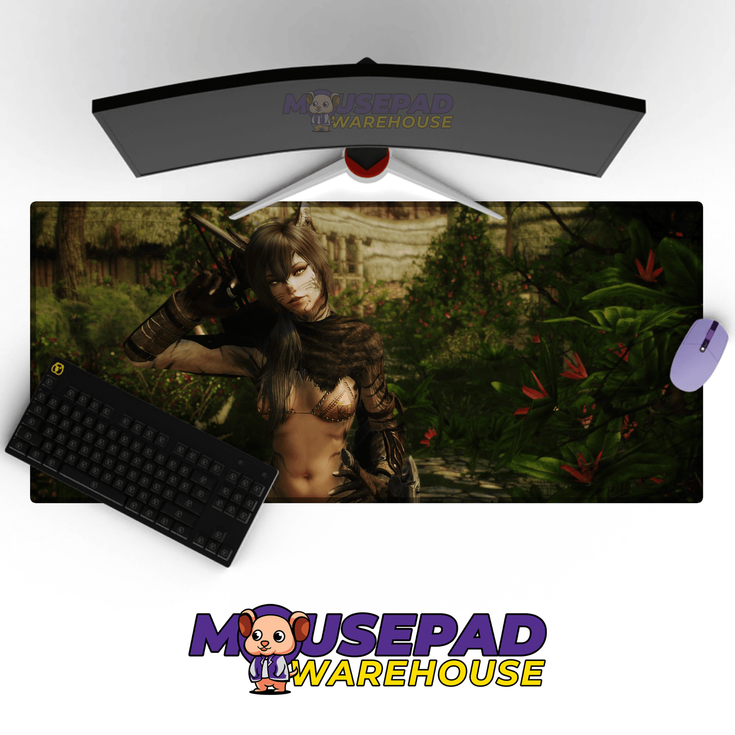Elder Scrolls V Skyrim Mousepad 493126 - Mousepad Warehouse