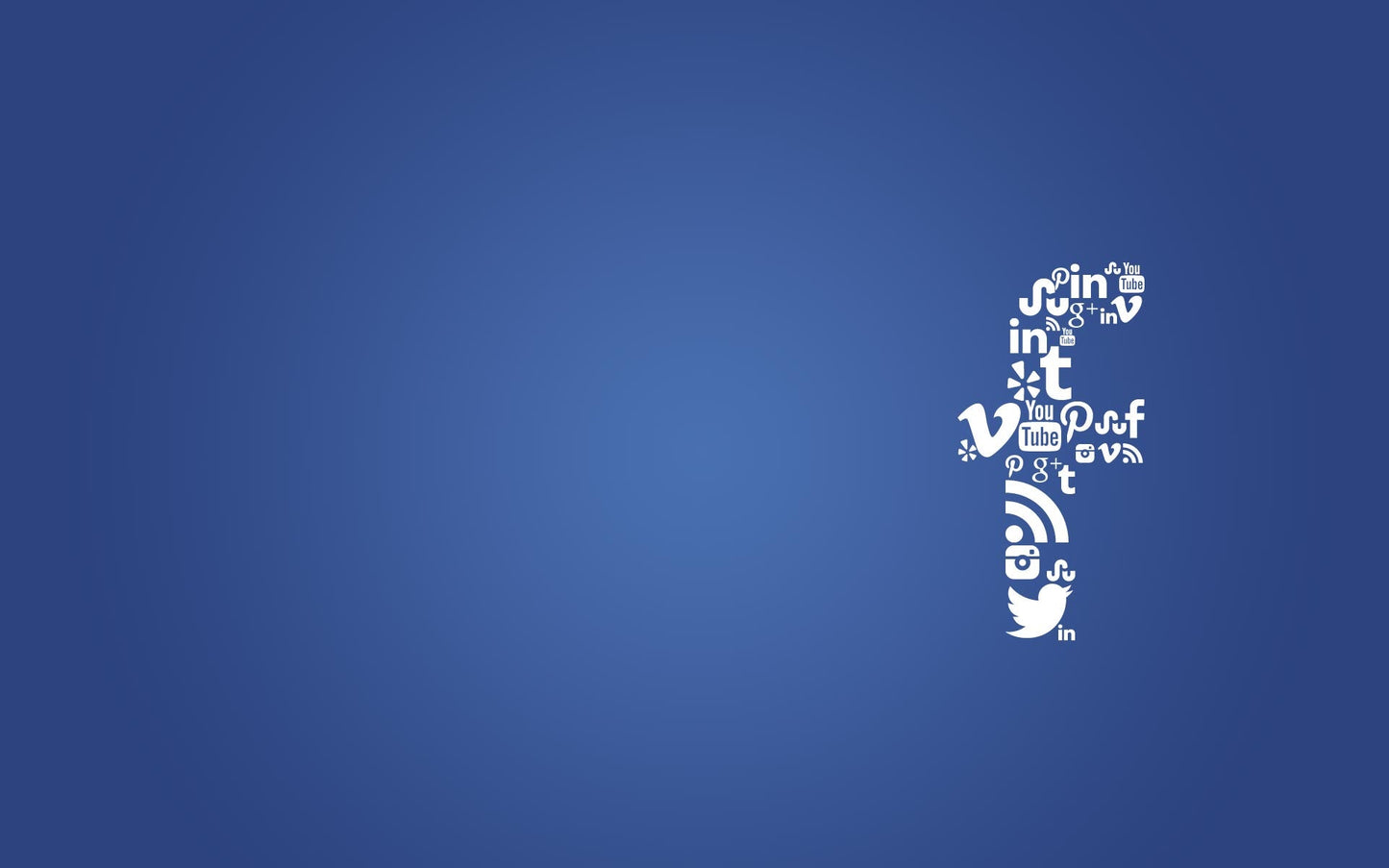 Facebook (Meta) Brand Imagery Mousepad 689597 - Mousepad Warehouse