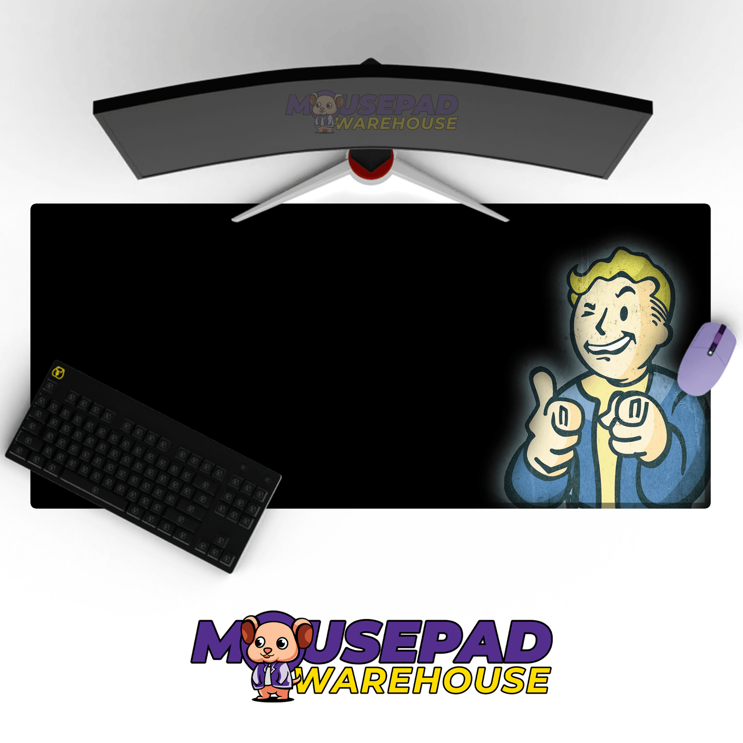 Fallout Mousepad 642003 - Mousepad Warehouse