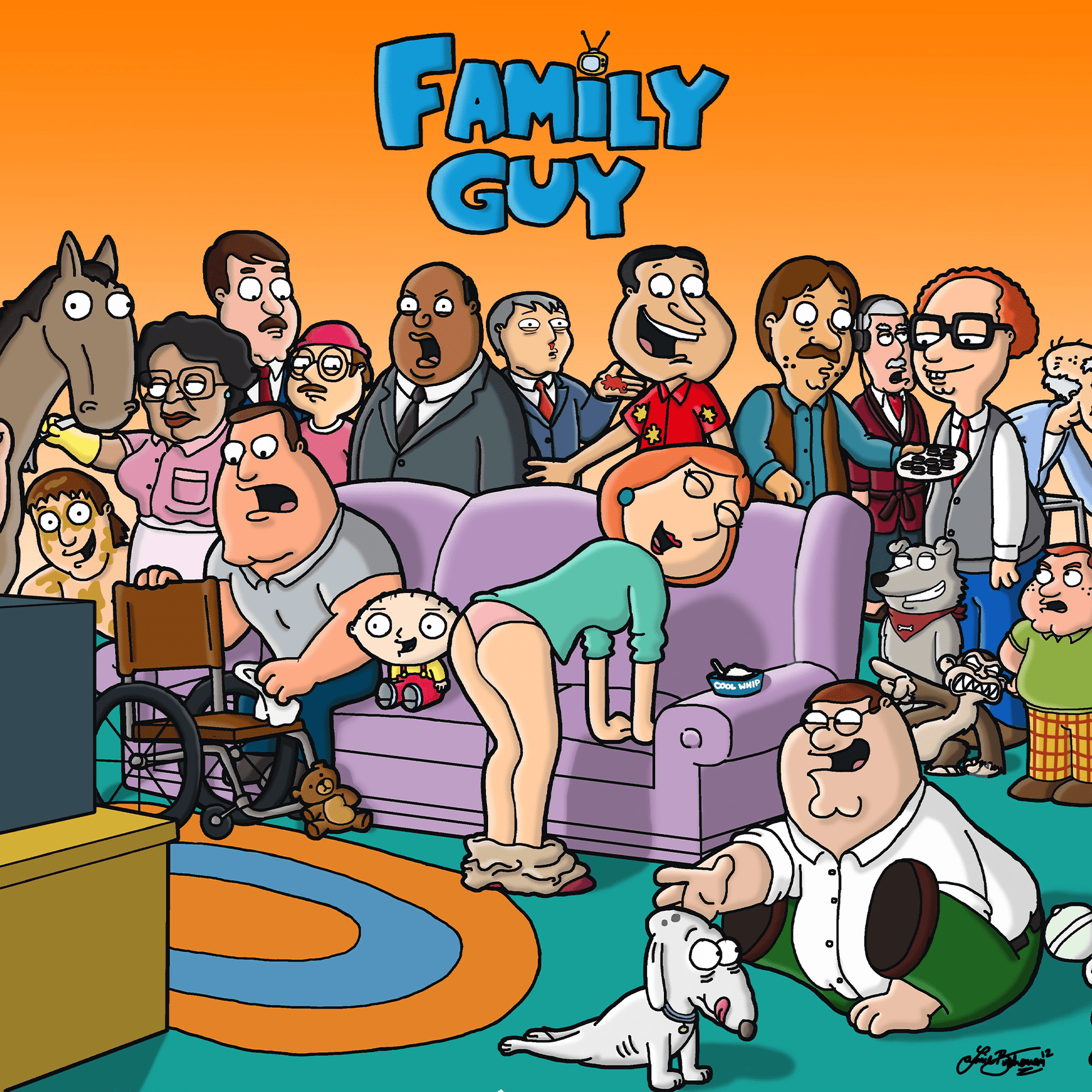 Family Guy Mousepad 475670 - Mousepad Warehouse
