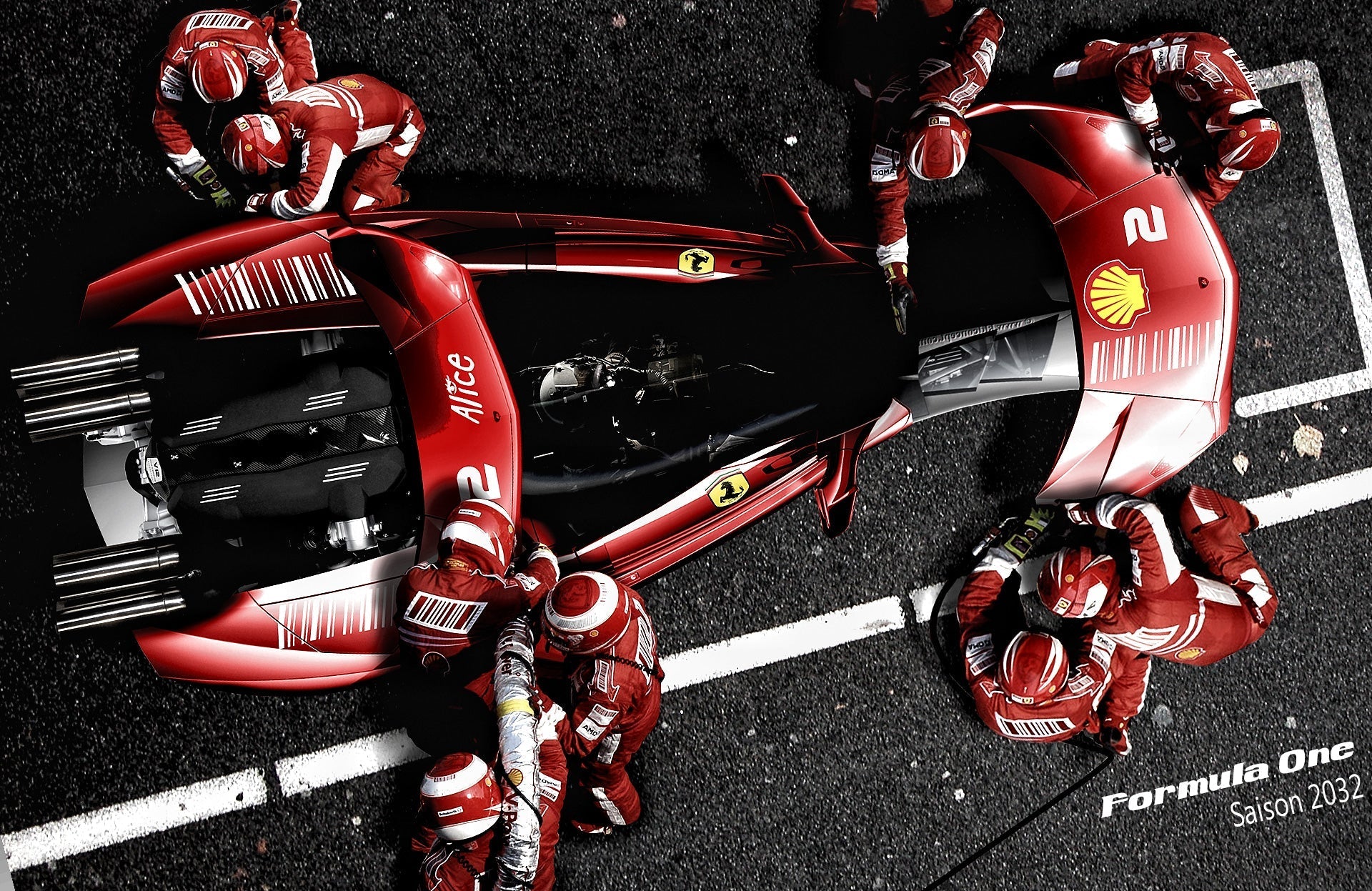 Formula 1 Mousepad 240224 - Mousepad Warehouse