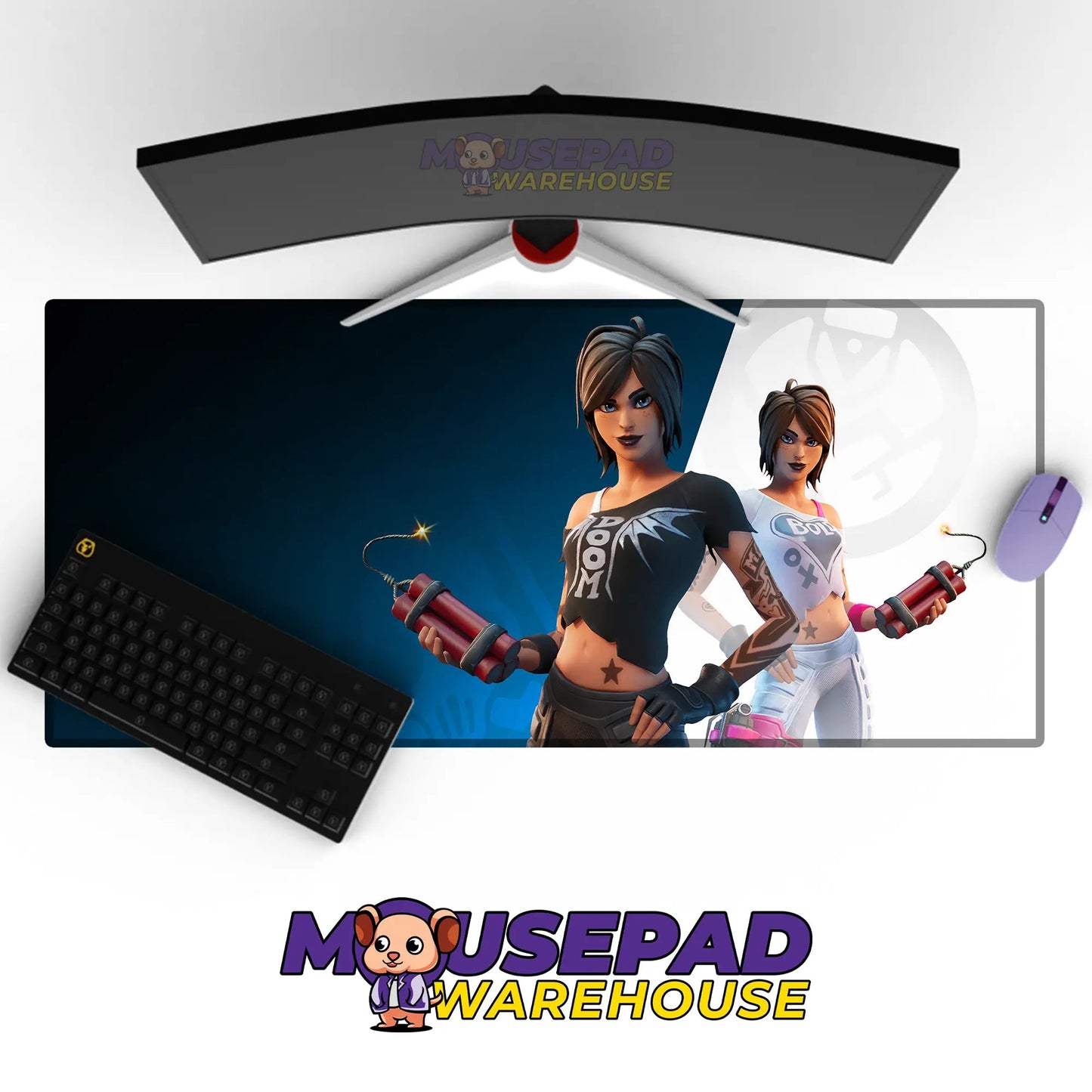 Fortnite Game Mousepad 1071335 - Mousepad Warehouse