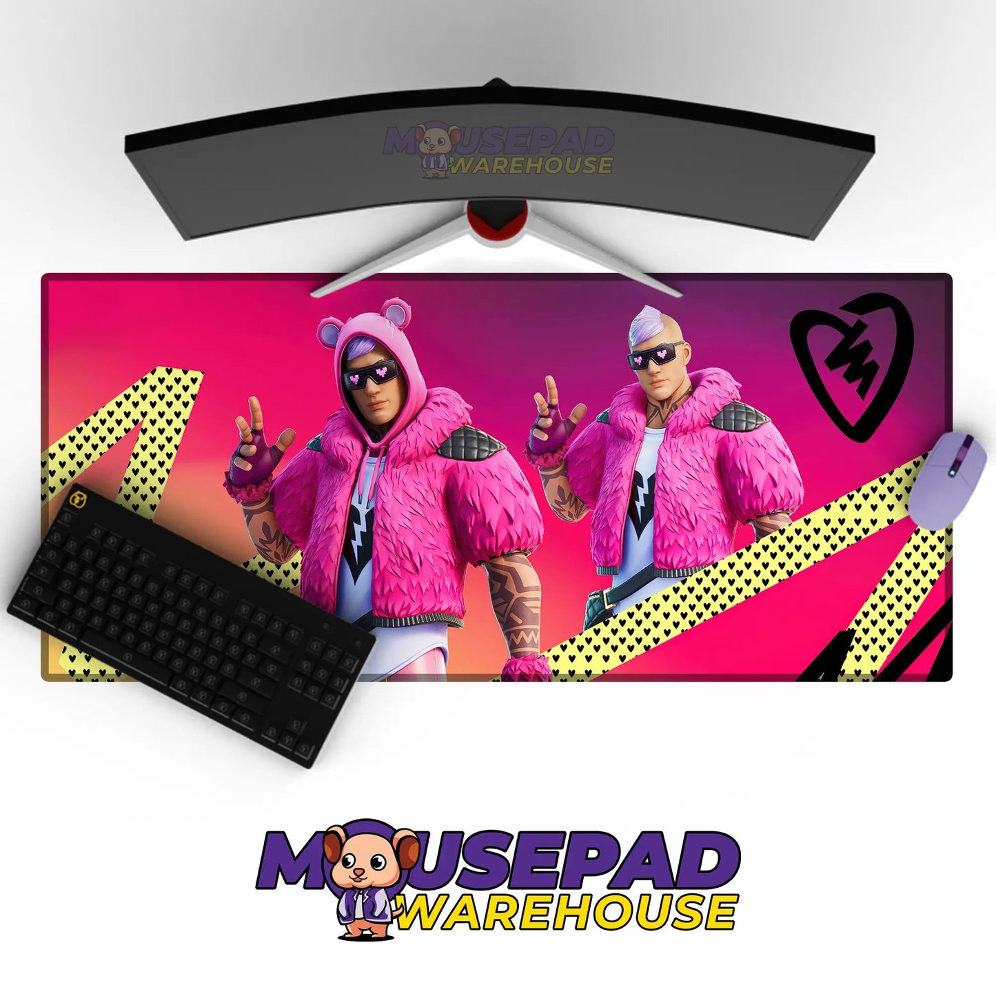 Fortnite Game Mousepad 1151302 - Mousepad Warehouse