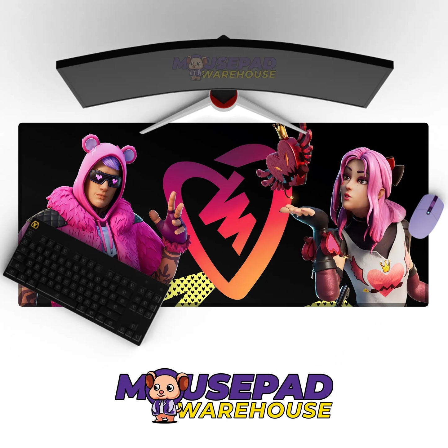 Fortnite Game Mousepad 1151303 - Mousepad Warehouse