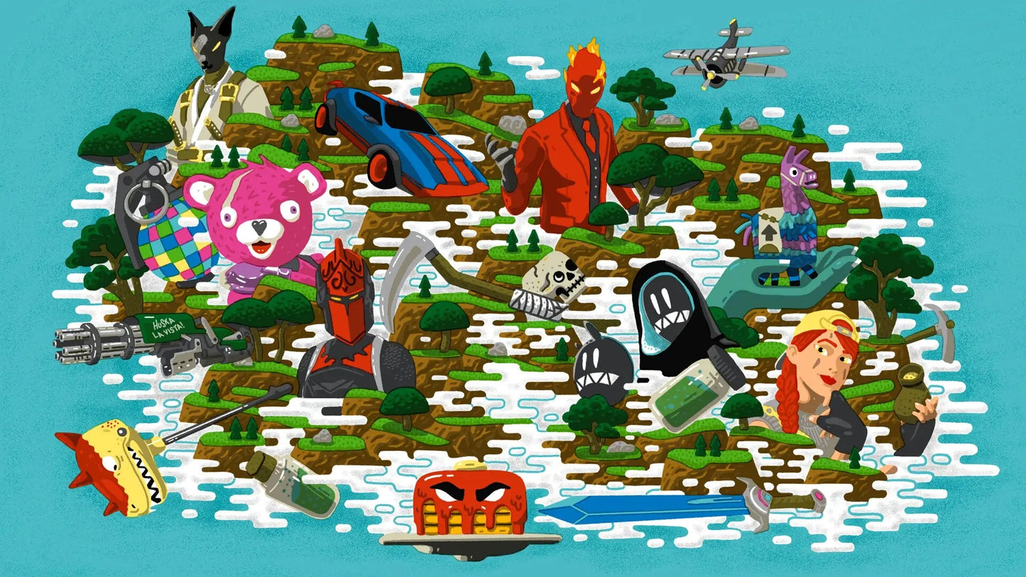 Fortnite Game Mousepad 1305972 - Mousepad Warehouse