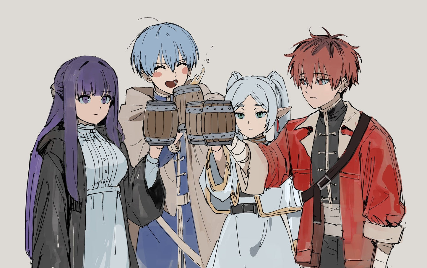 Frieren: Beyond Journey's End Anime Mousepad 1343297 - Mousepad Warehouse