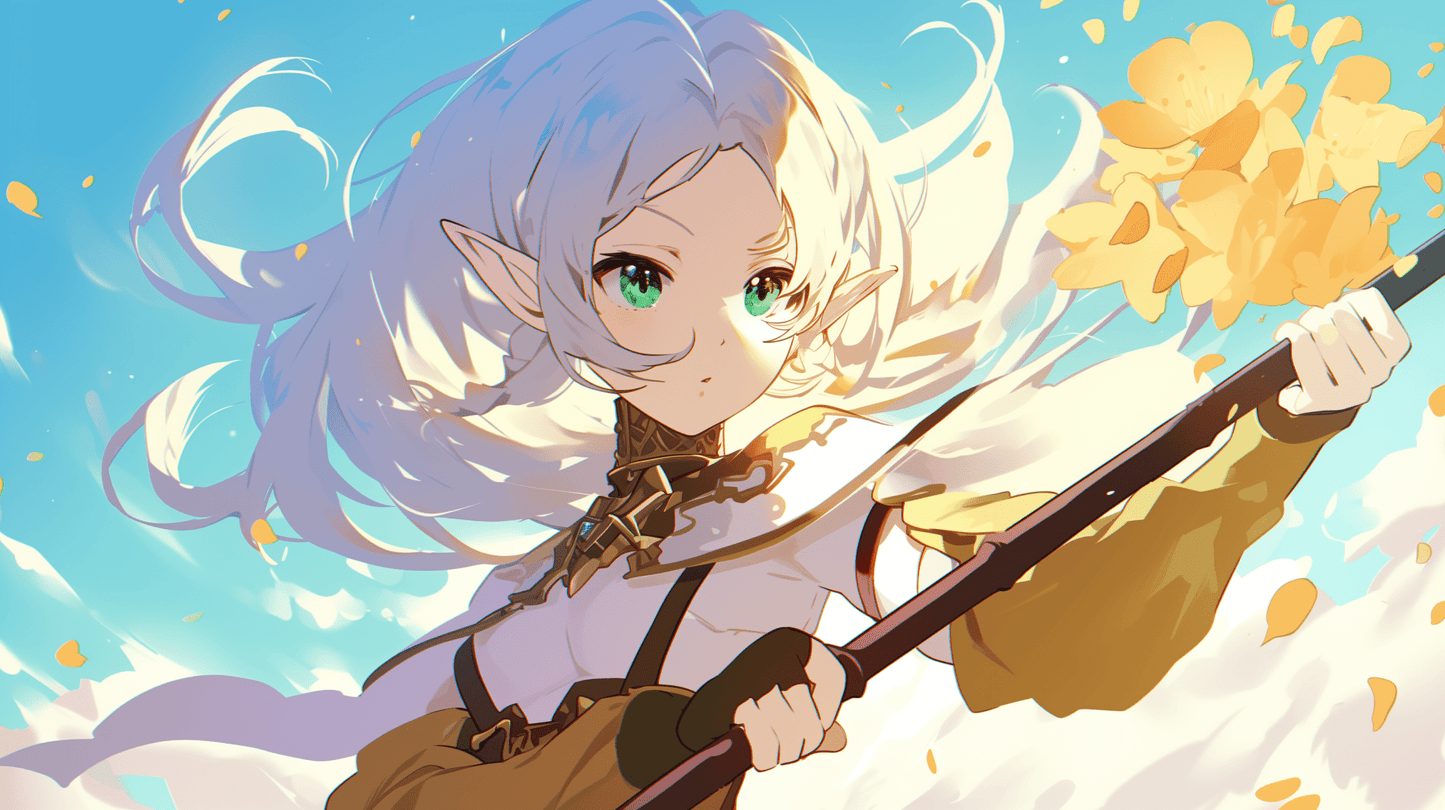 Frieren: Beyond Journey's End Anime Mousepad 1353683 - Mousepad Warehouse