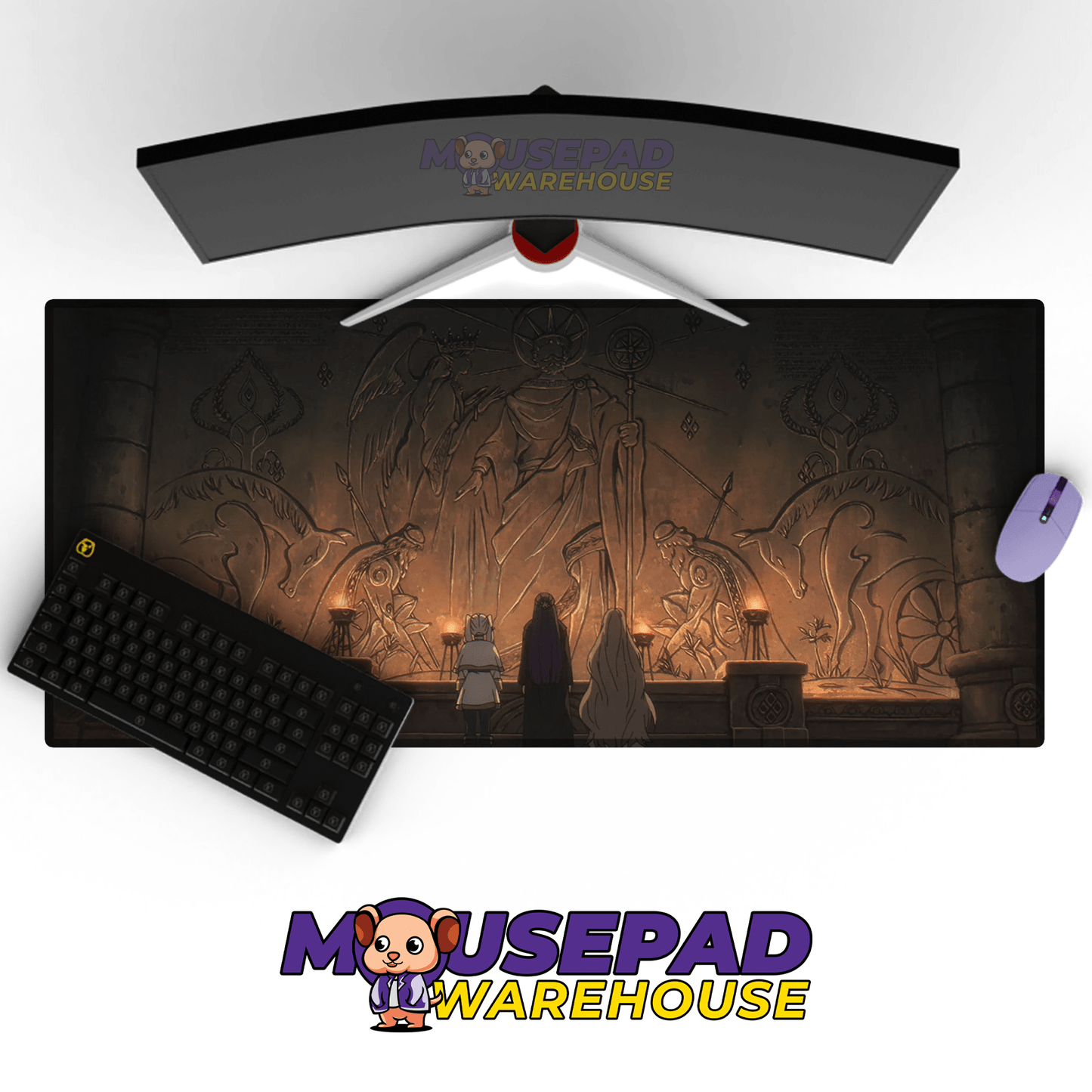 Frieren: Beyond Journey's End Anime Mousepad 1376377 - Mousepad Warehouse
