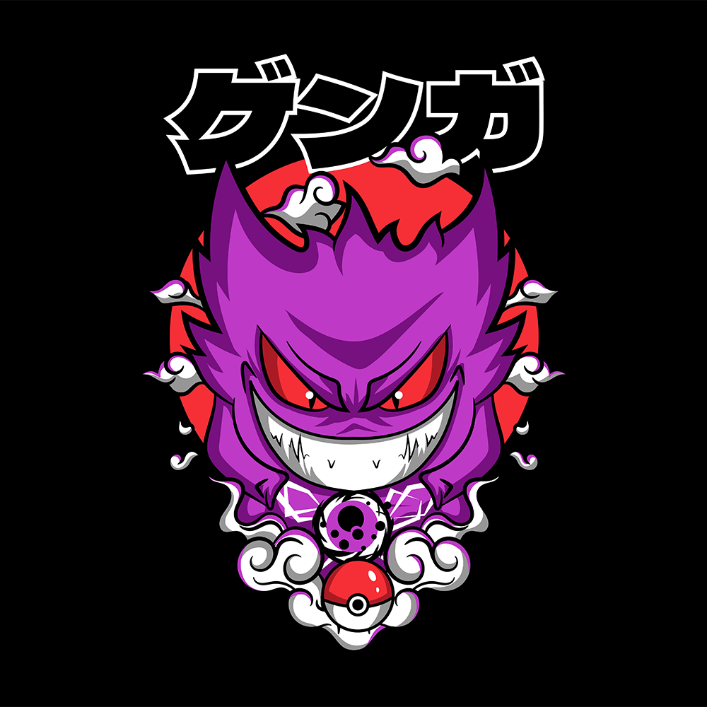 Gengar Pokemon Mousepad 4204 - Mousepad Warehouse