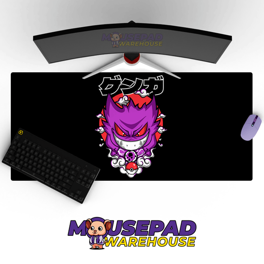 Gengar Pokemon Mousepad 4204 - Mousepad Warehouse