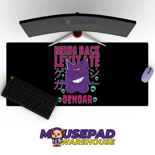 Gengar Pokemon Mousepad 420P45 - Mousepad Warehouse