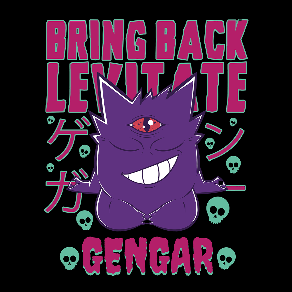 Gengar Pokemon Mousepad 420P45 - Mousepad Warehouse