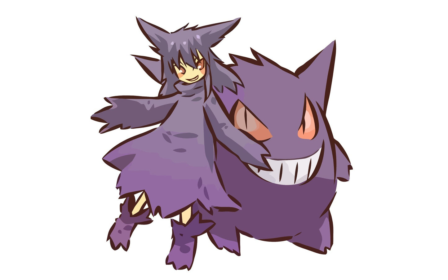 Gengar Pokemon TV Show Mousepad 1077238 - Mousepad Warehouse