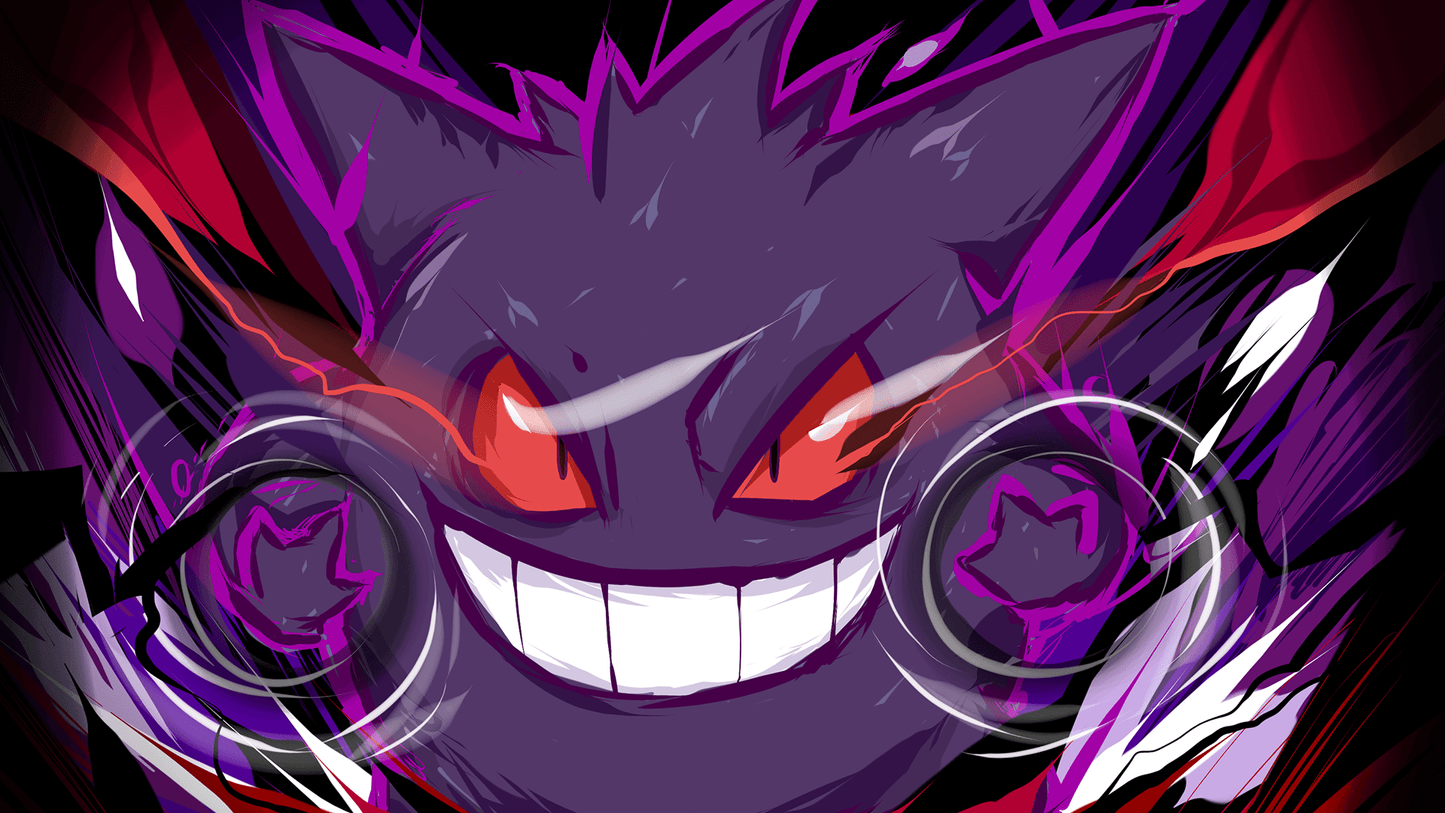 Gengar Pokemon TV Show Mousepad 837971 - Mousepad Warehouse