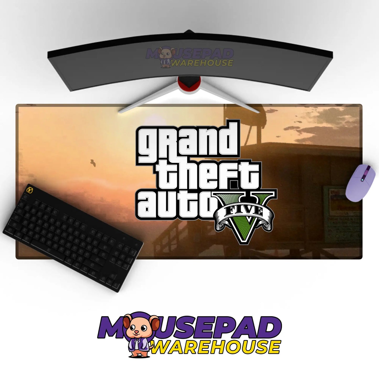 Grand Theft Auto V Game Mousepad 177796 - Mousepad Warehouse