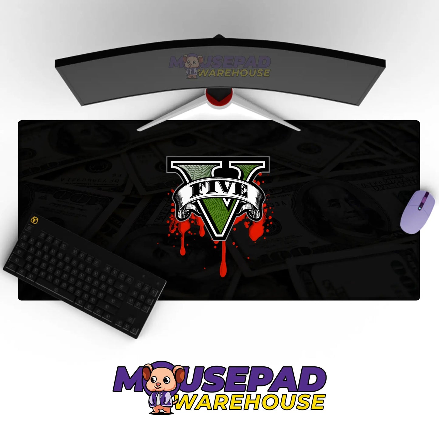 Grand Theft Auto V Game Mousepad 219287 - Mousepad Warehouse