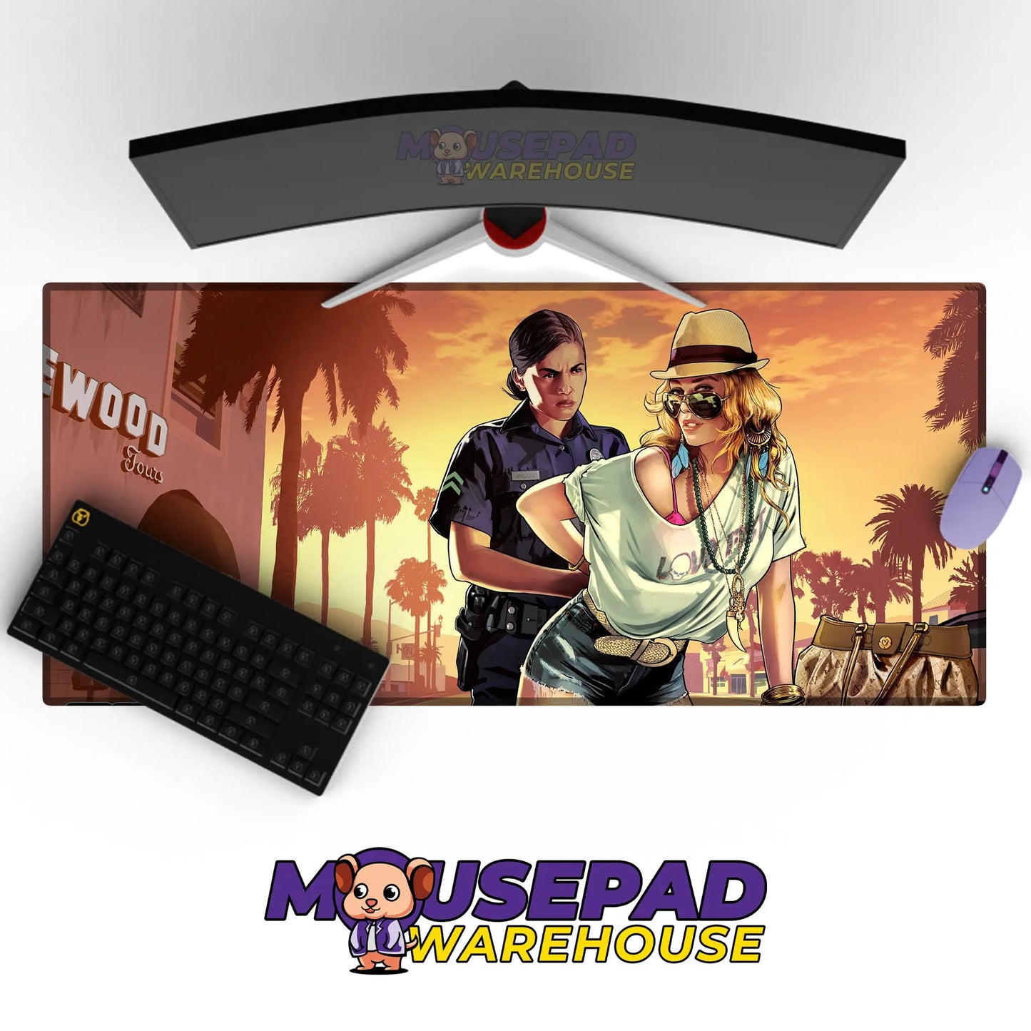 Grand Theft Auto V Game Mousepad 421640 - Mousepad Warehouse