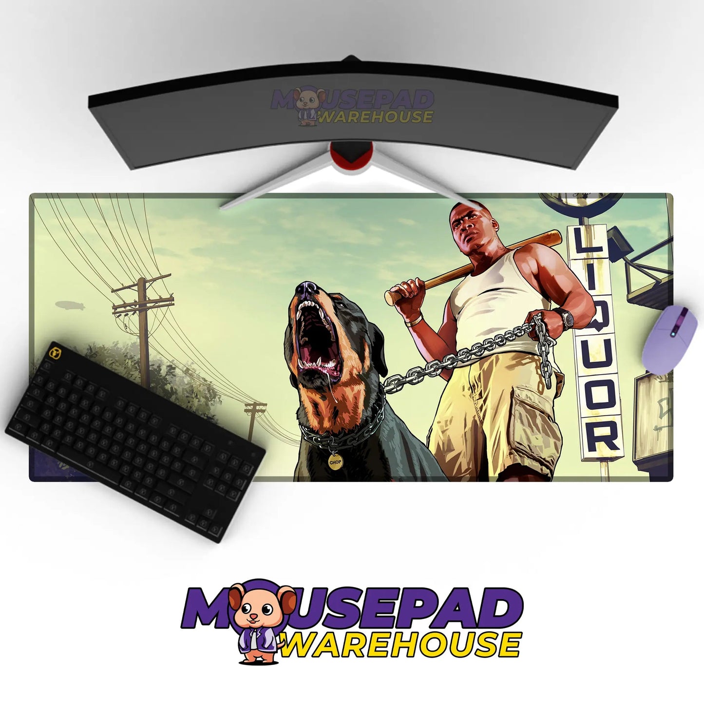Grand Theft Auto V Game Mousepad 421641 - Mousepad Warehouse