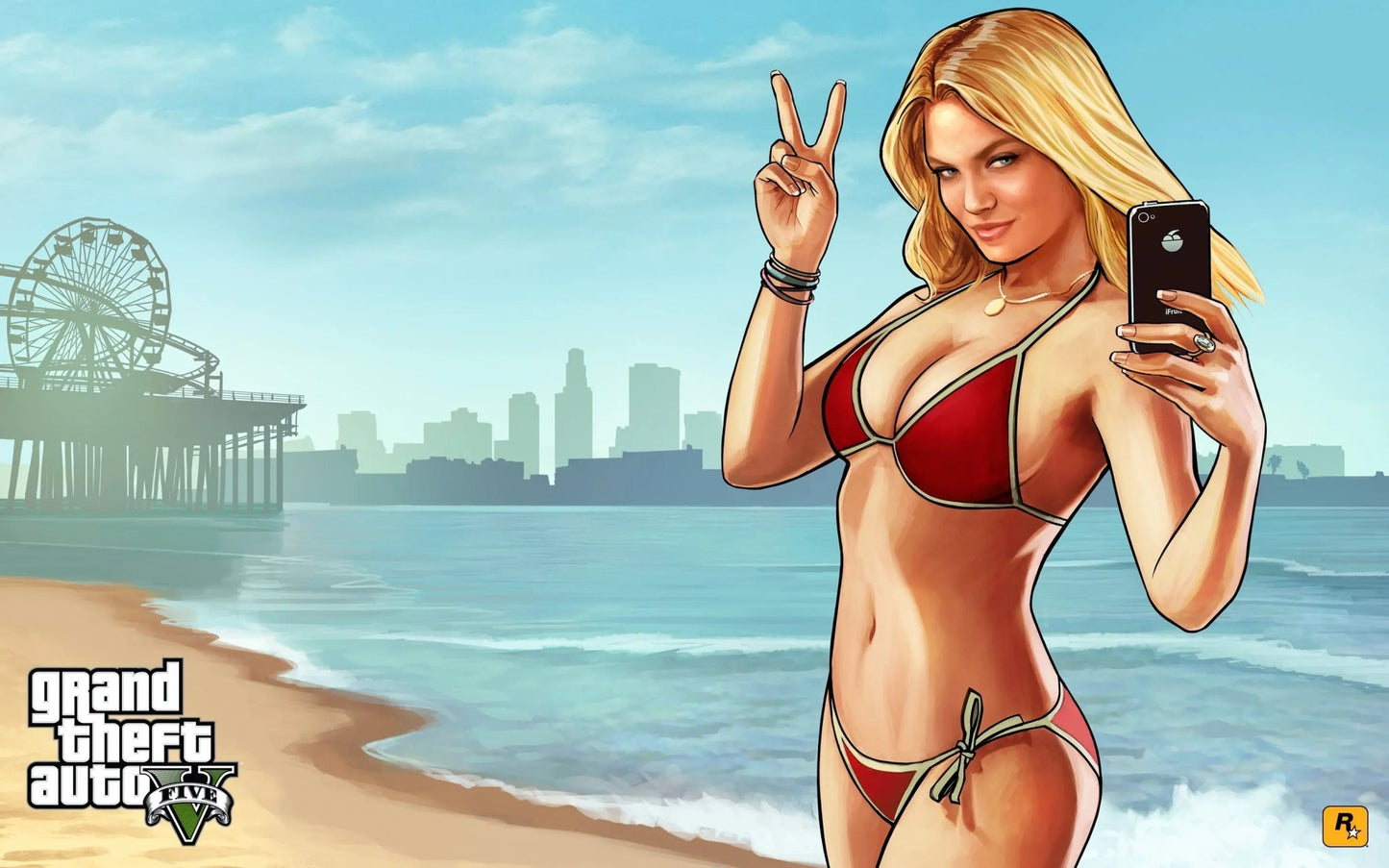 Grand Theft Auto V Game Mousepad 421642 - Mousepad Warehouse