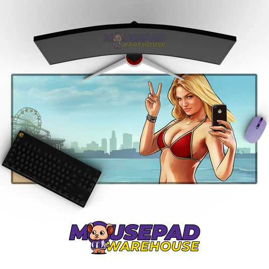 Grand Theft Auto V Game Mousepad 421642 - Mousepad Warehouse