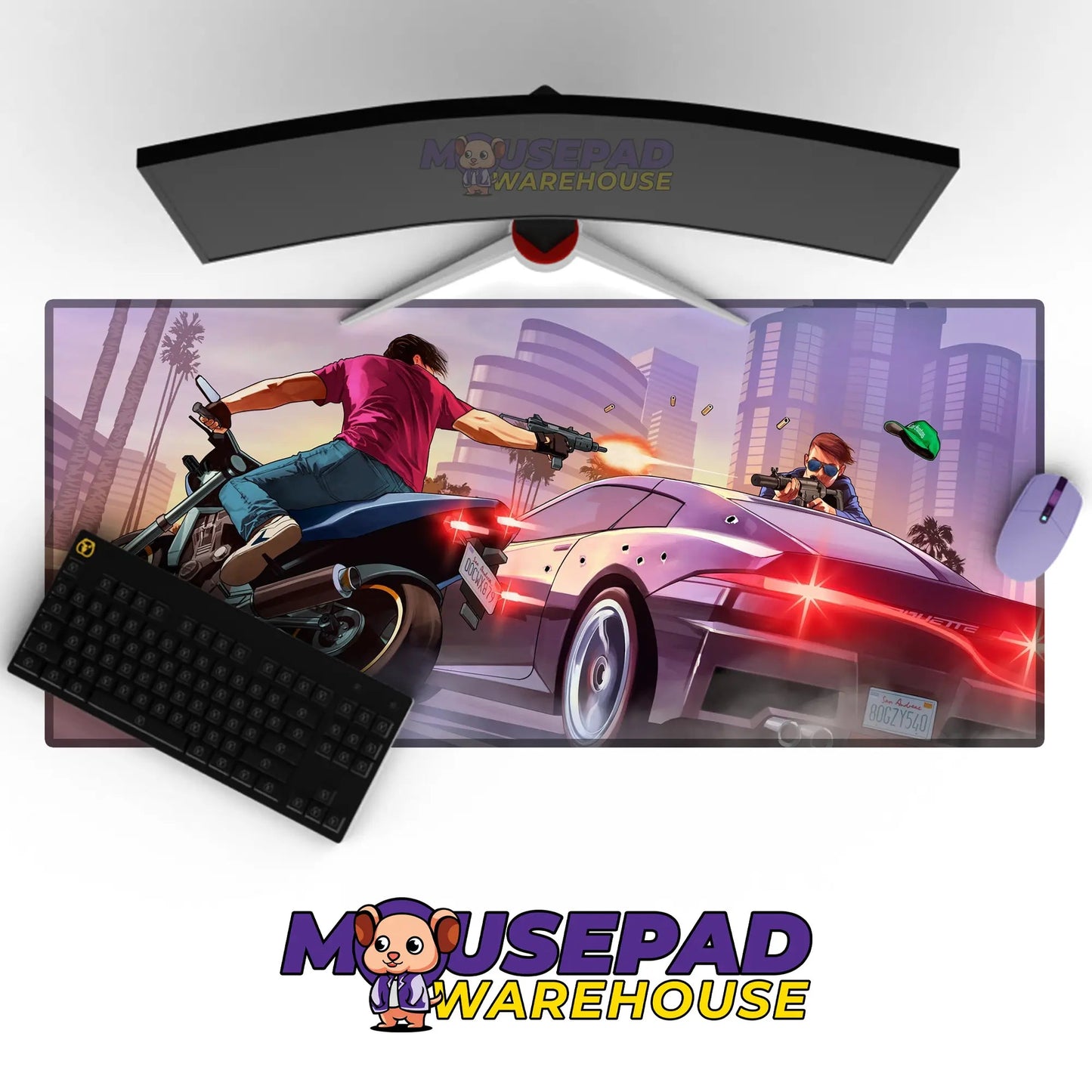 Grand Theft Auto V Game Mousepad 563020 - Mousepad Warehouse