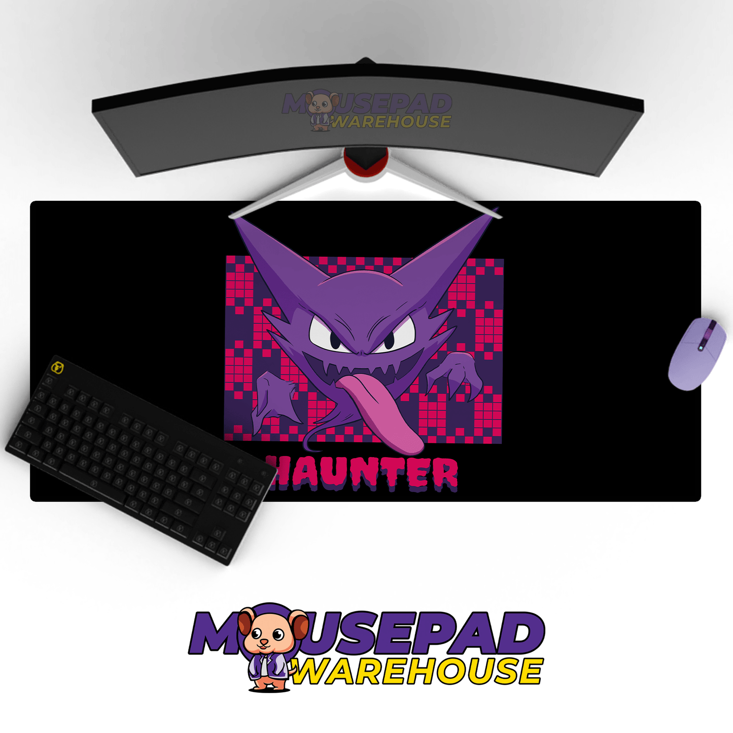 Haunter Pokemon Mousepad 420P44 - Mousepad Warehouse