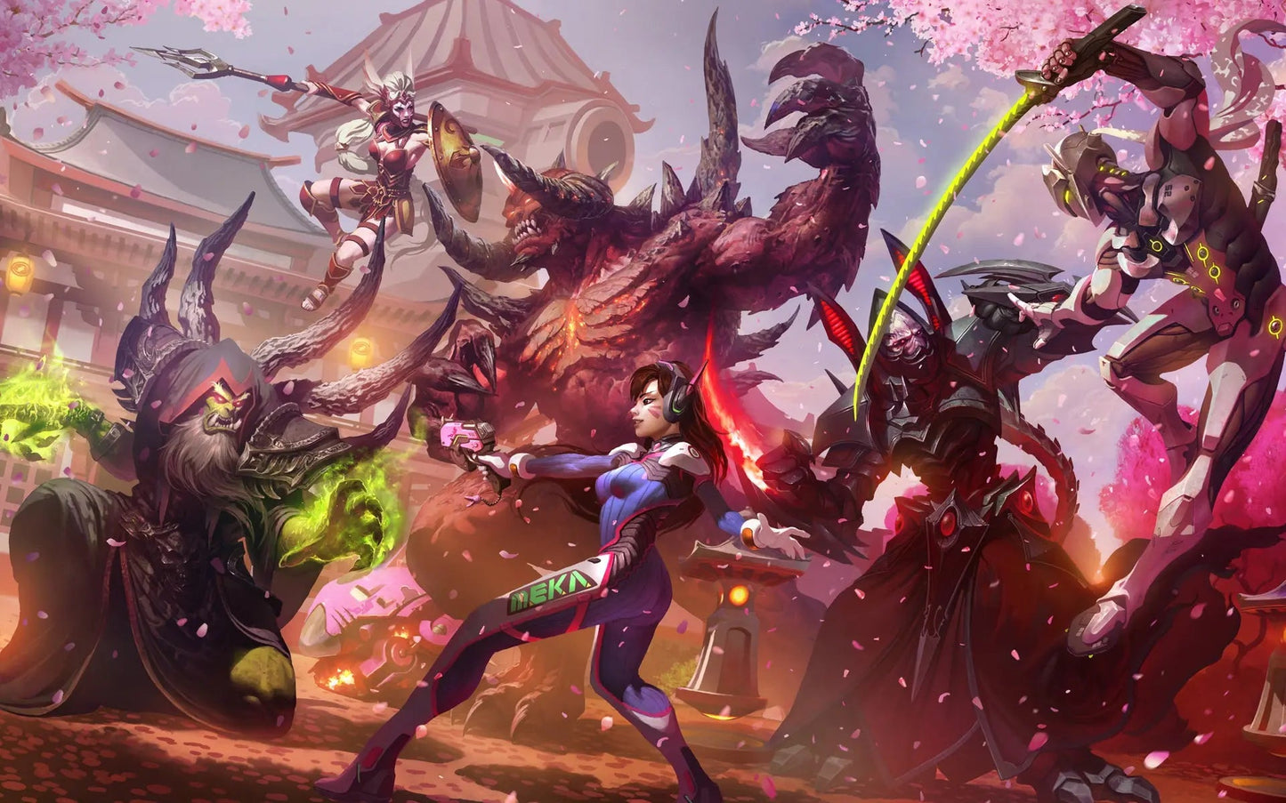 Heroes of the Storm Game Mousepad 125328 - Mousepad Warehouse
