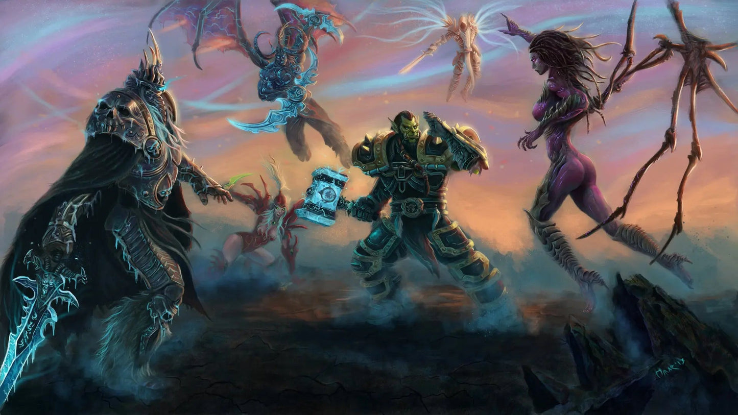 Heroes of the Storm Game Mousepad 607400 - Mousepad Warehouse