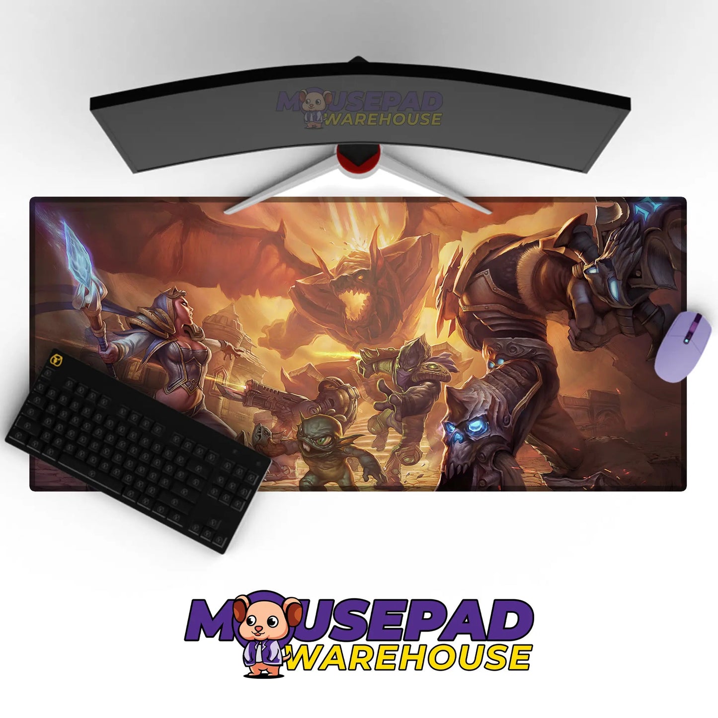 Heroes of the Storm Game Mousepad 610433 - Mousepad Warehouse