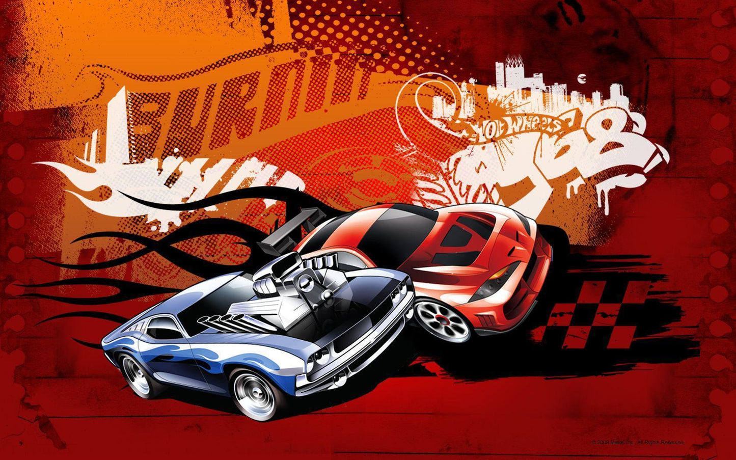 Hot Wheels Mousepad 2114 - Mousepad Warehouse
