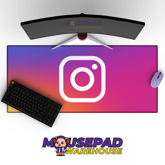 Instagram Brand Imagery Mousepad 1017007 - Mousepad Warehouse
