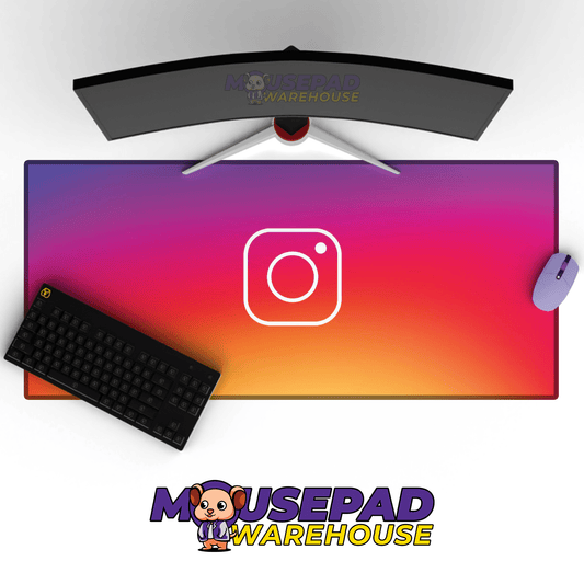 Instagram Brand Imagery Mousepad 1017008 - Mousepad Warehouse