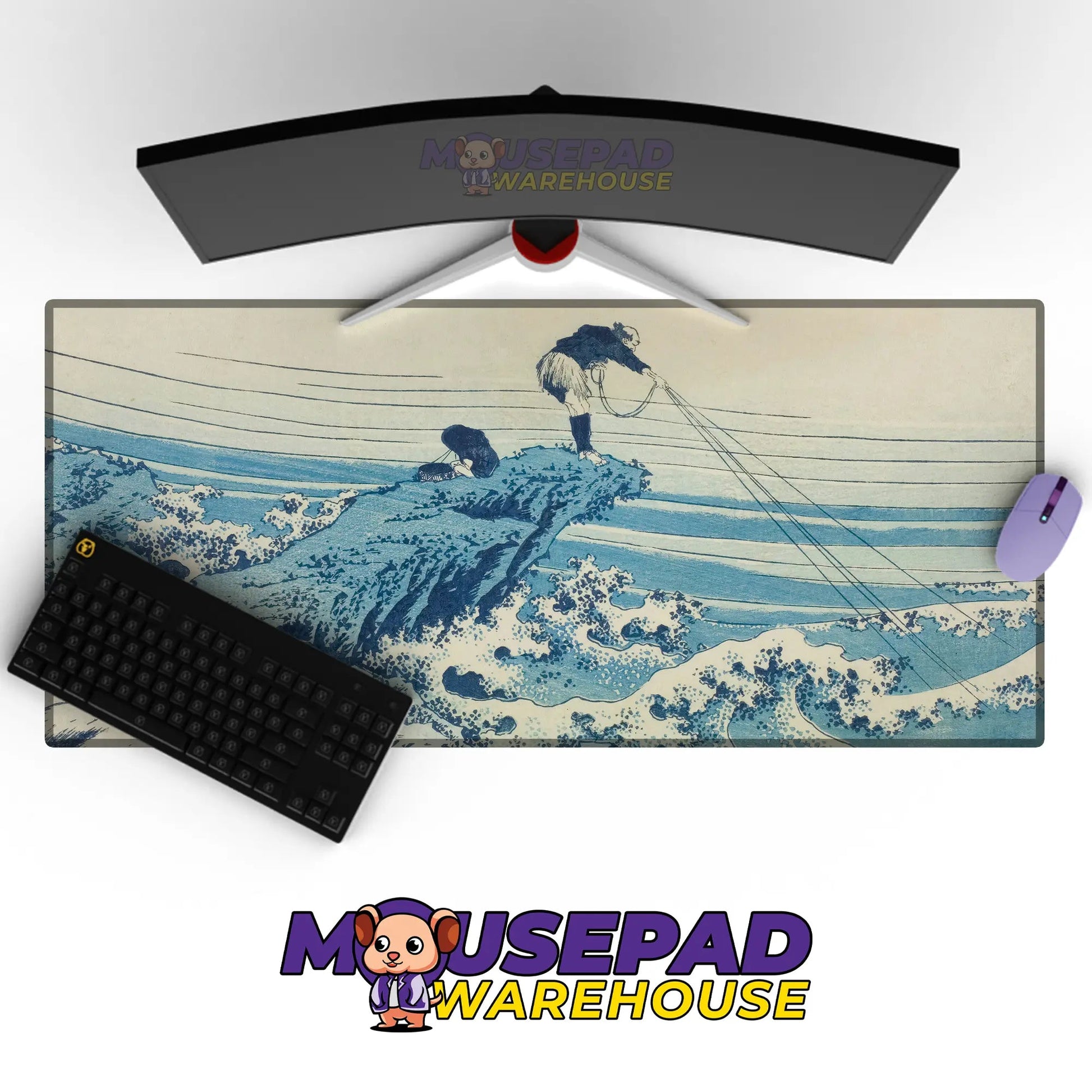 Japanese Design Mousepad 38858 - Mousepad Warehouse