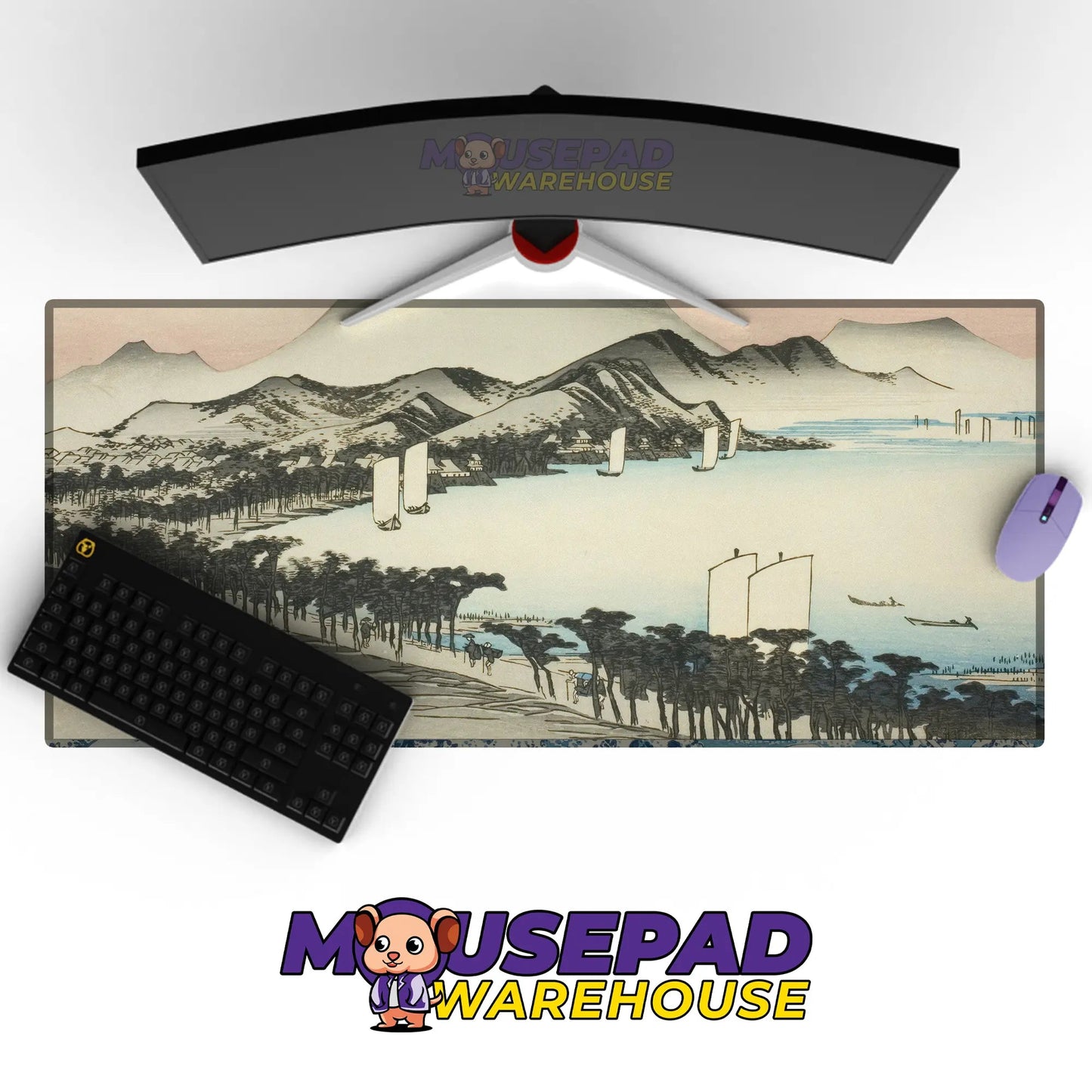Japanese Design Mousepad 38859 - Mousepad Warehouse