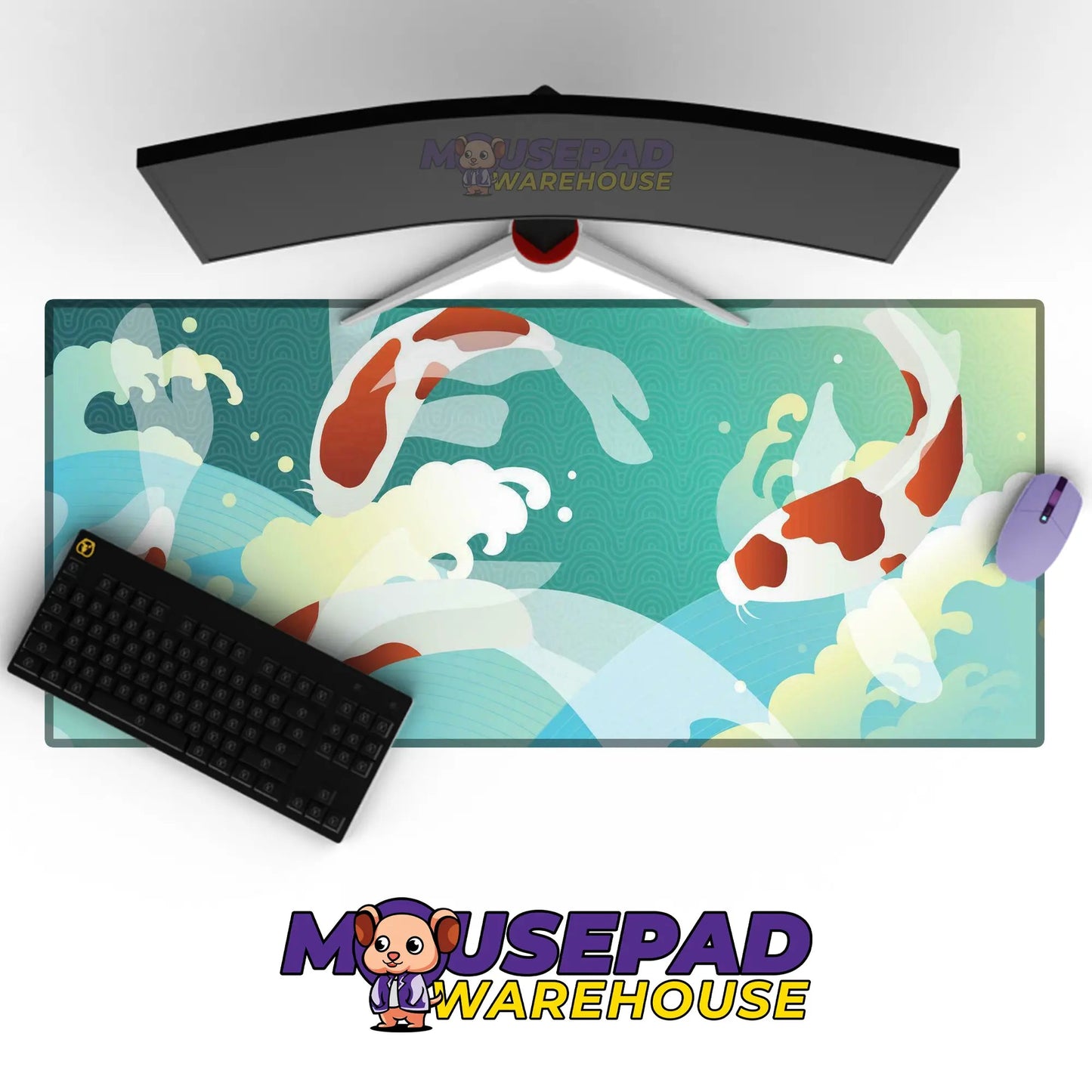 Japanese Design Mousepad 38872 - Mousepad Warehouse