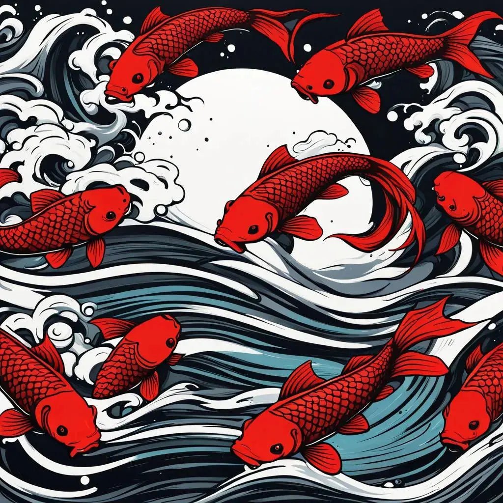 Japanese Design Mousepad 38910 - Mousepad Warehouse