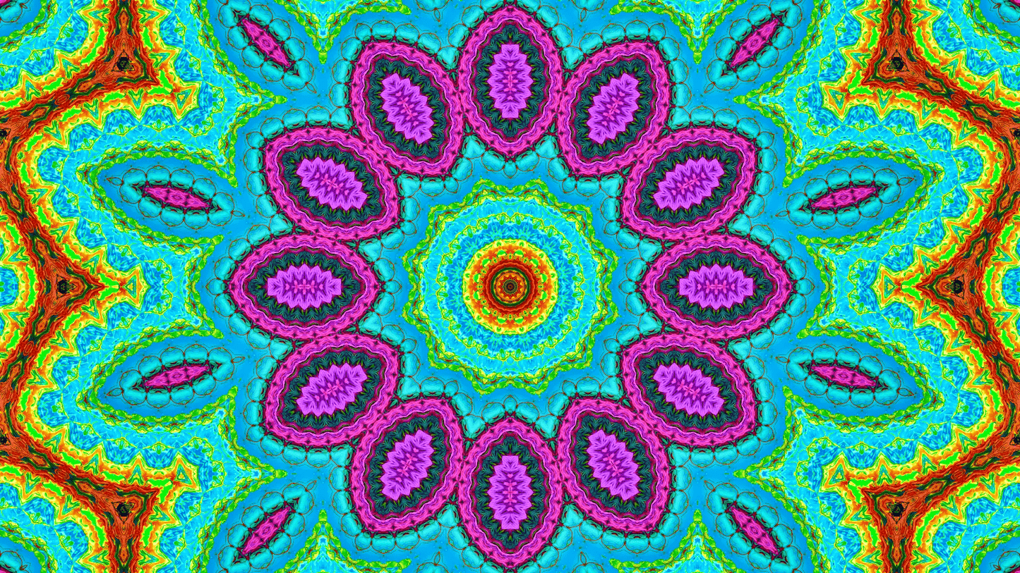 Kaleidoscope Pattern Mousepad 1149707 - Mousepad Warehouse