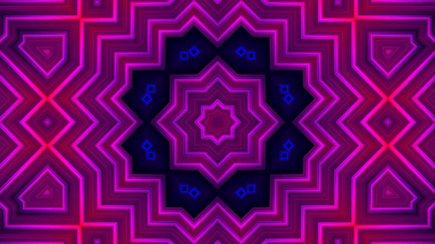 Kaleidoscope Pattern Mousepad 1308297 - Mousepad Warehouse