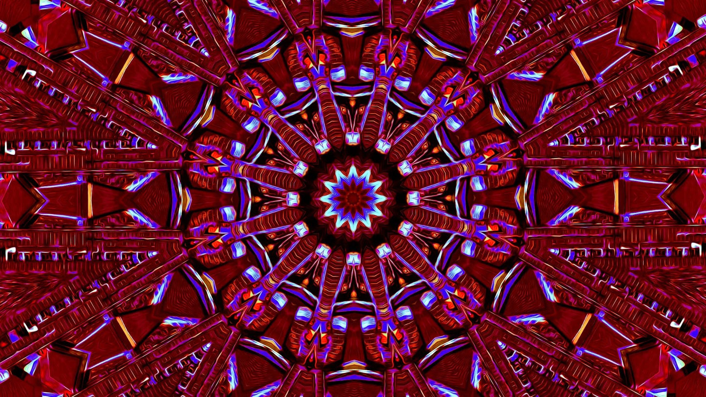 Kaleidoscope Pattern Mousepad 1308299 - Mousepad Warehouse