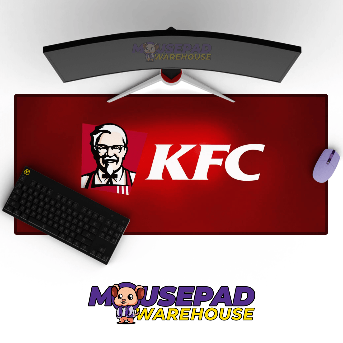 KFC Mousepad 1408 - Mousepad Warehouse