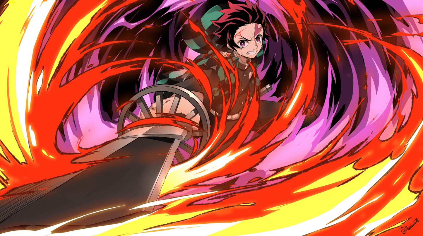Kimetsu no Yaiba (Demon Slayer) Anime Mousepad 1034547 - Mousepad Warehouse