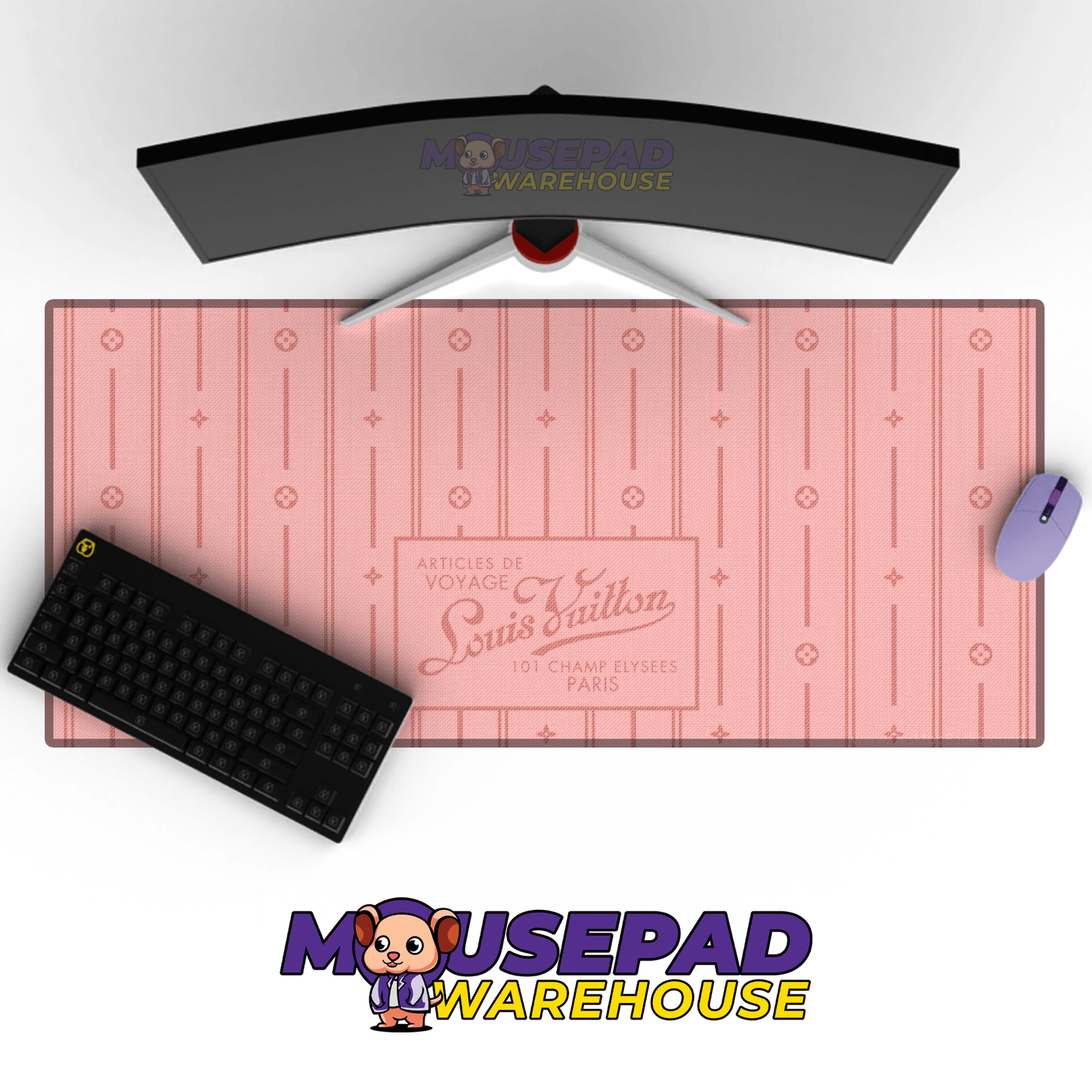 Louis Vuitton Mousepad 1255 - Mousepad Warehouse