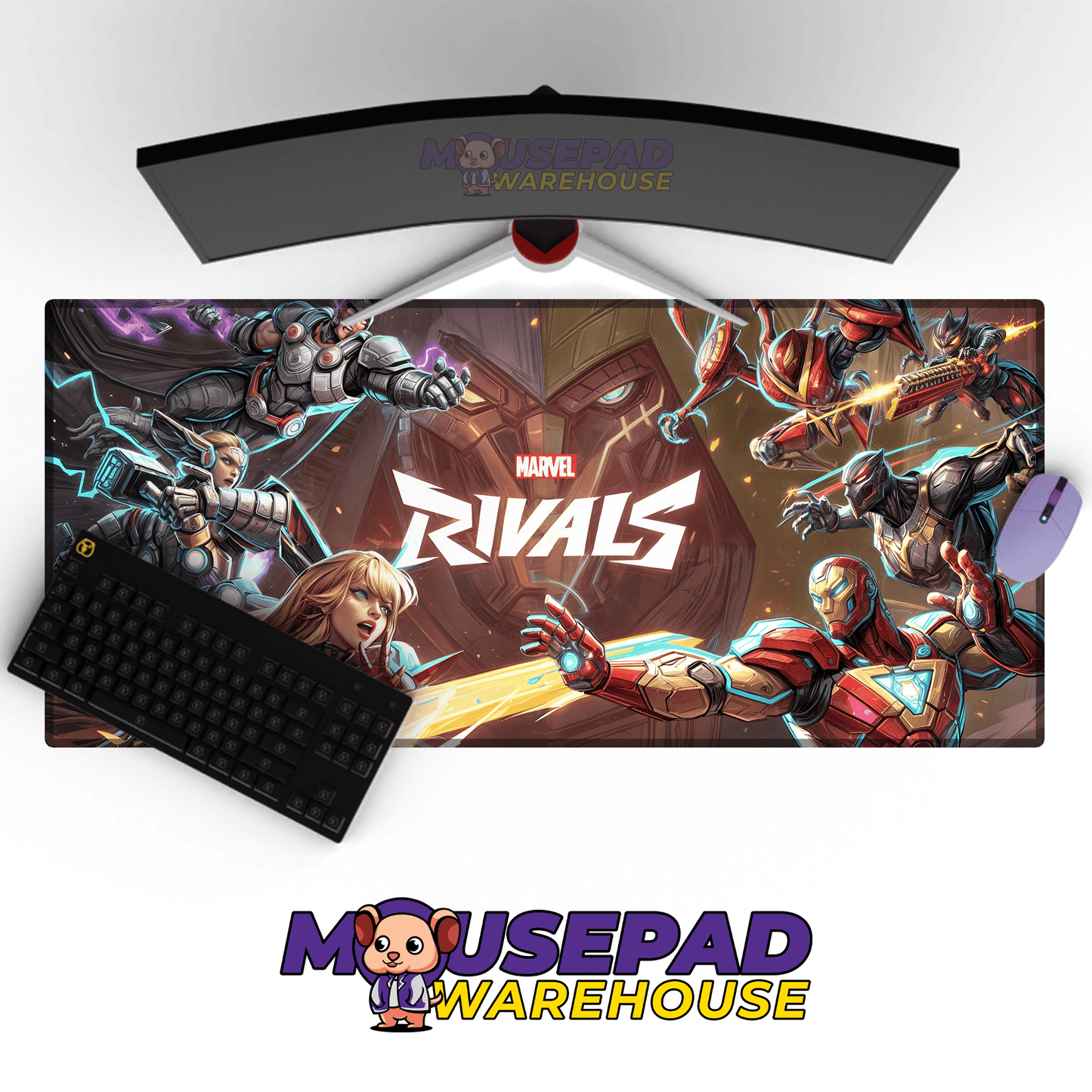 Marvel Rivals Game Mousepad 655170 - Mousepad Warehouse