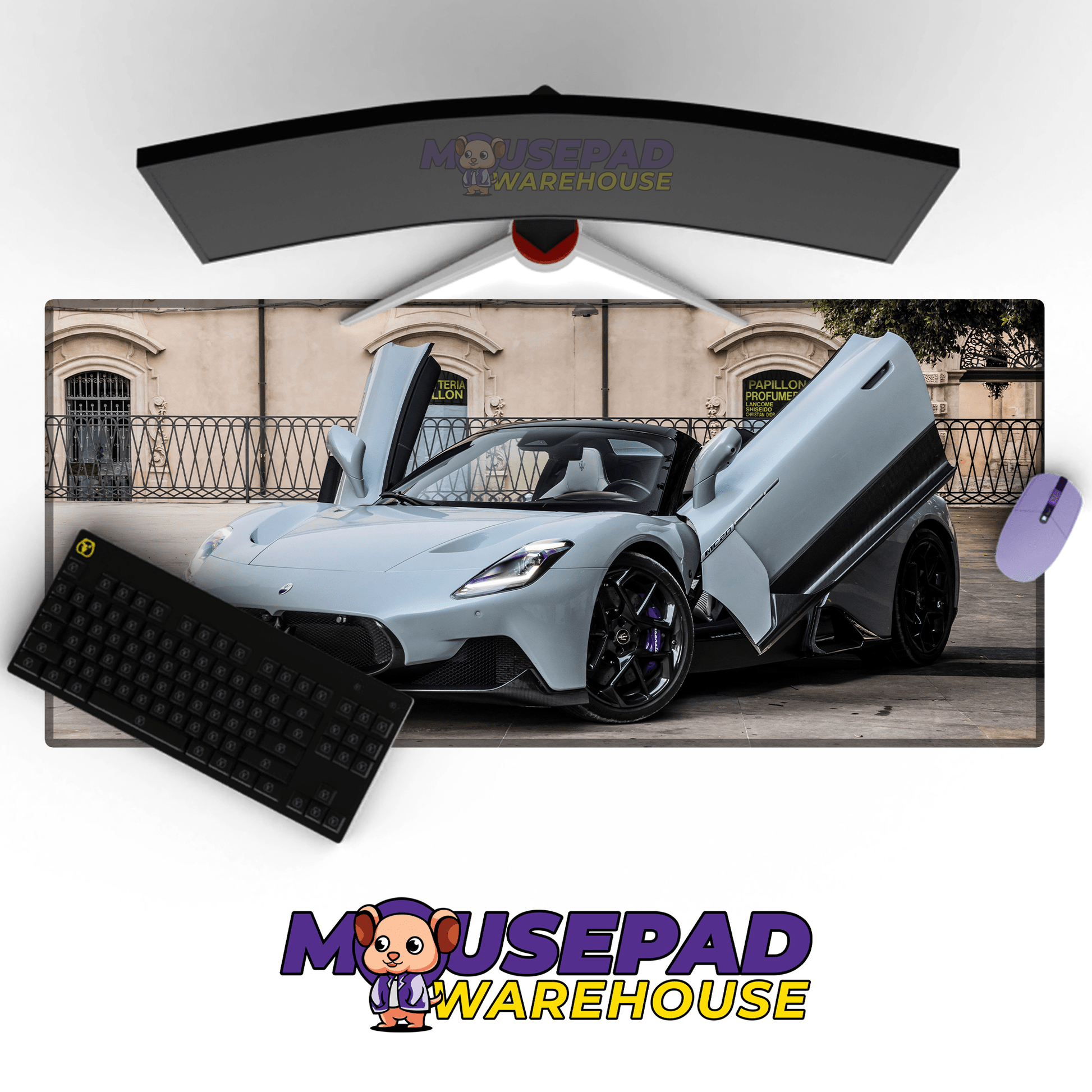 Maserati Car Mousepad 1283506 - Mousepad Warehouse