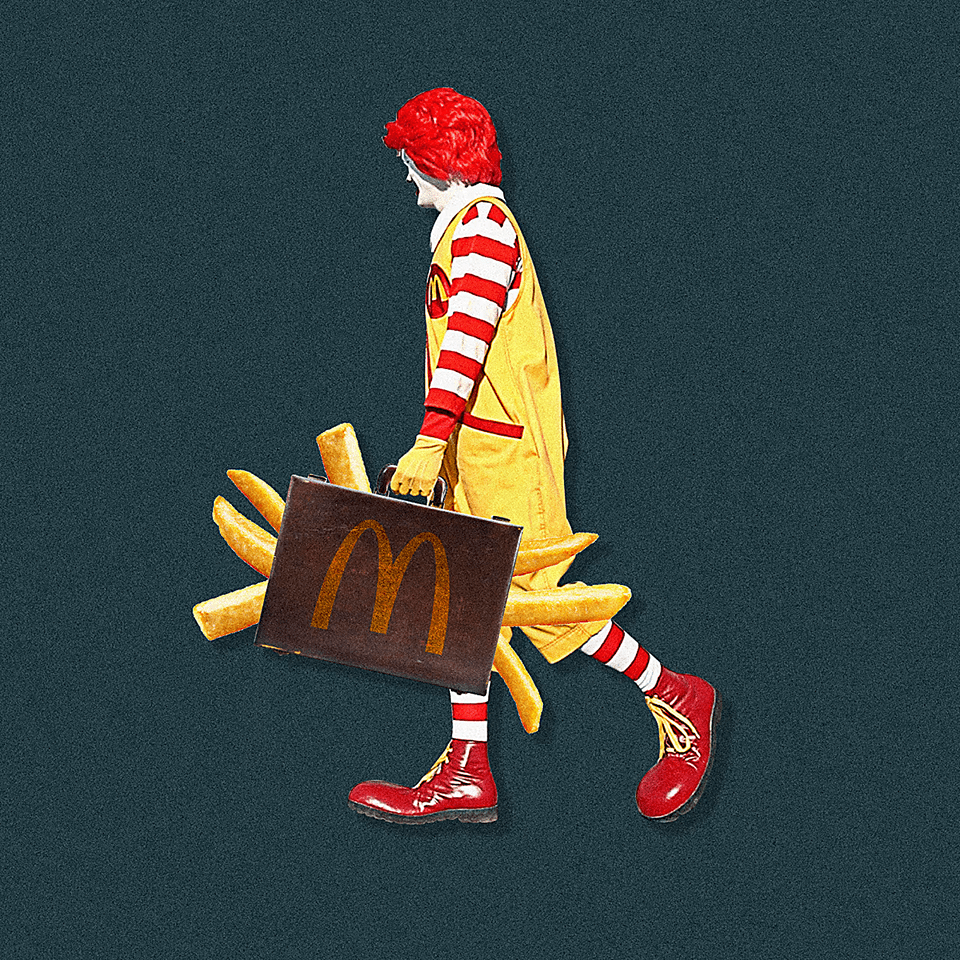 McDonald’s Brand Imagery Mousepad 1050317 - Mousepad Warehouse