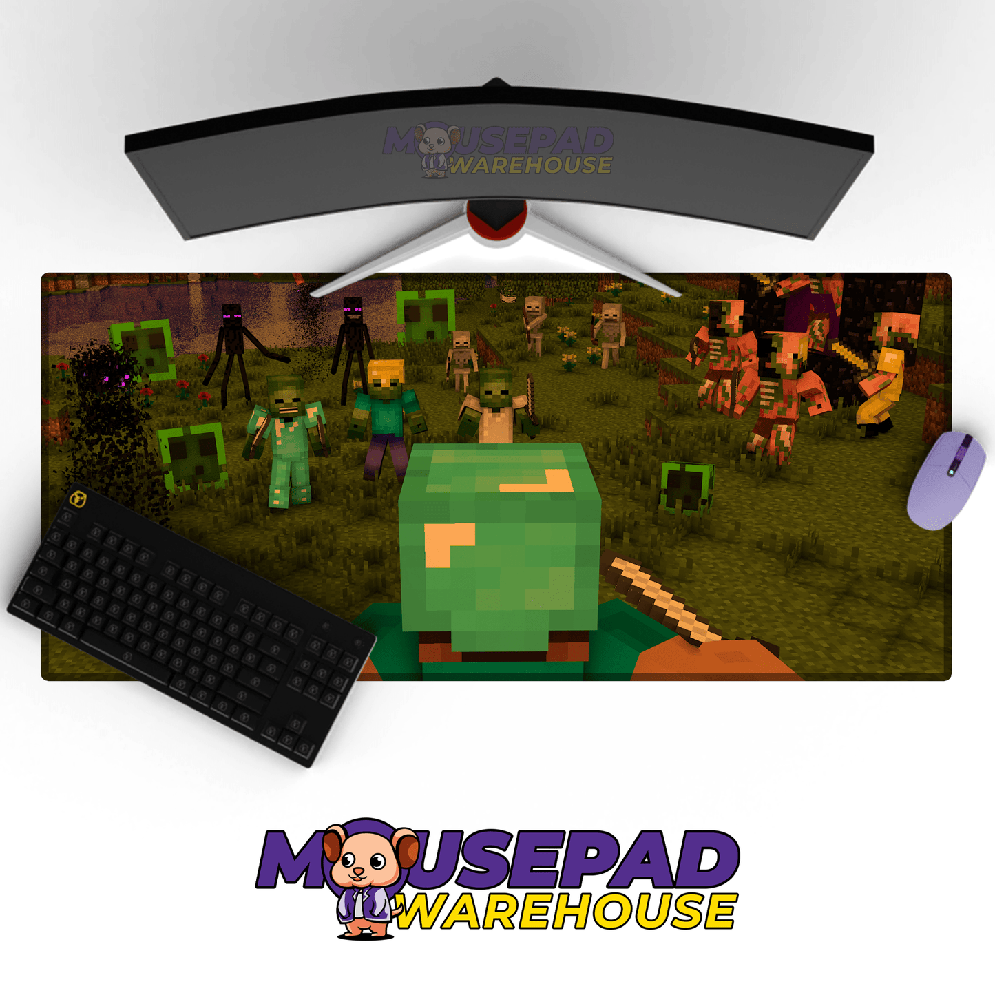 Minecraft Game Mousepad 594461 - Mousepad Warehouse