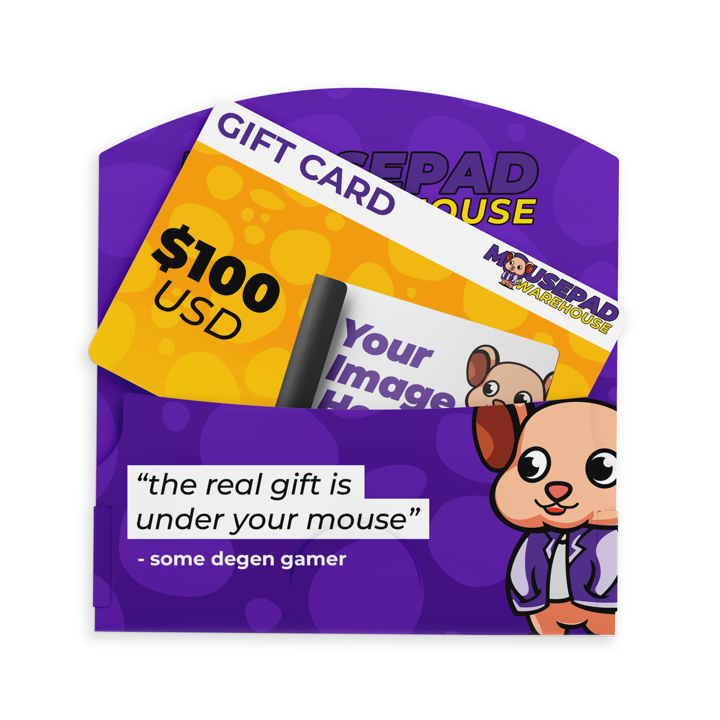 Mousepad Warehouse Gift Card - Mousepad Warehouse