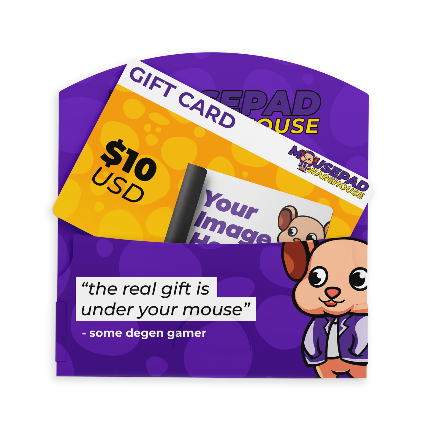 Mousepad Warehouse Gift Card - Mousepad Warehouse