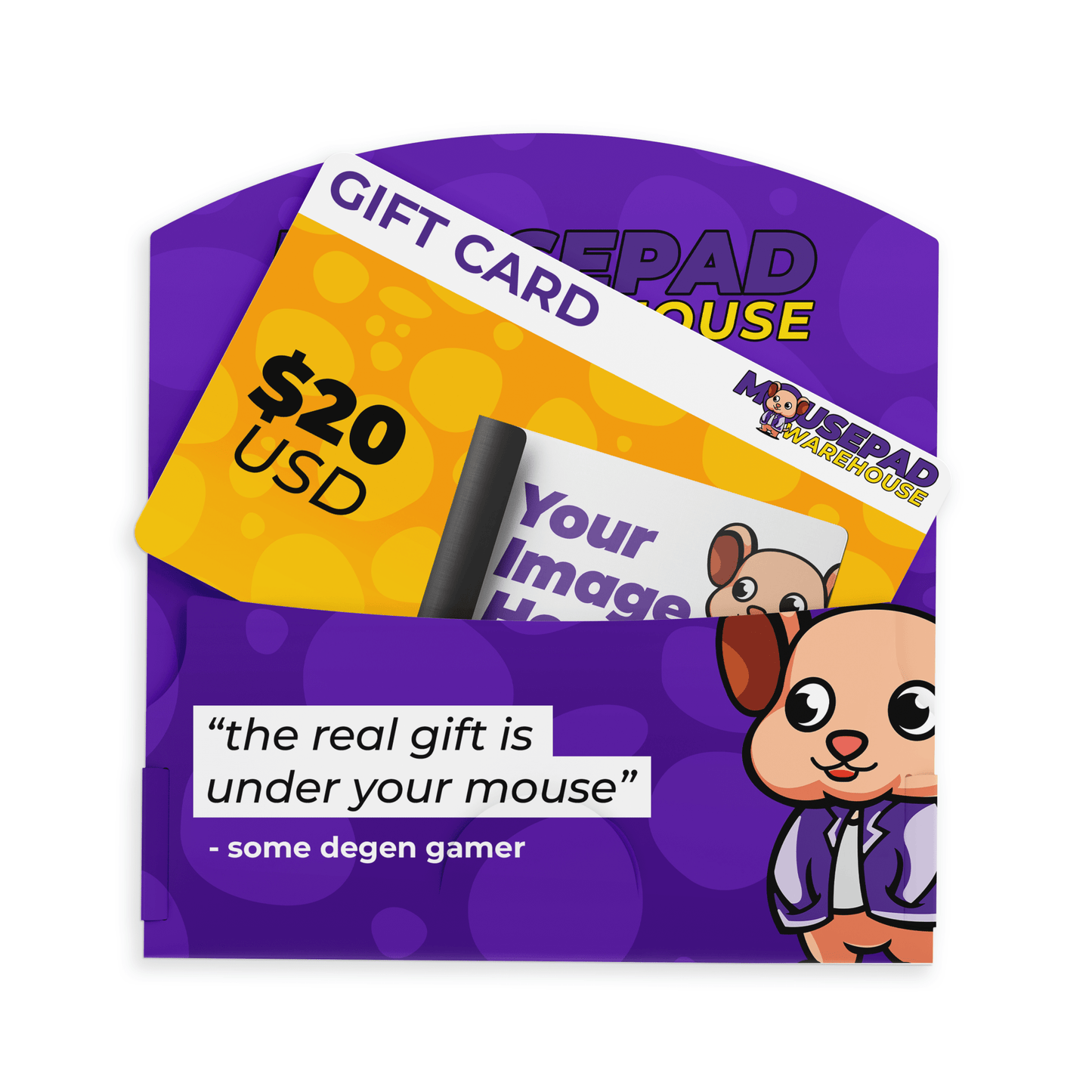 Mousepad Warehouse Gift Card - Mousepad Warehouse