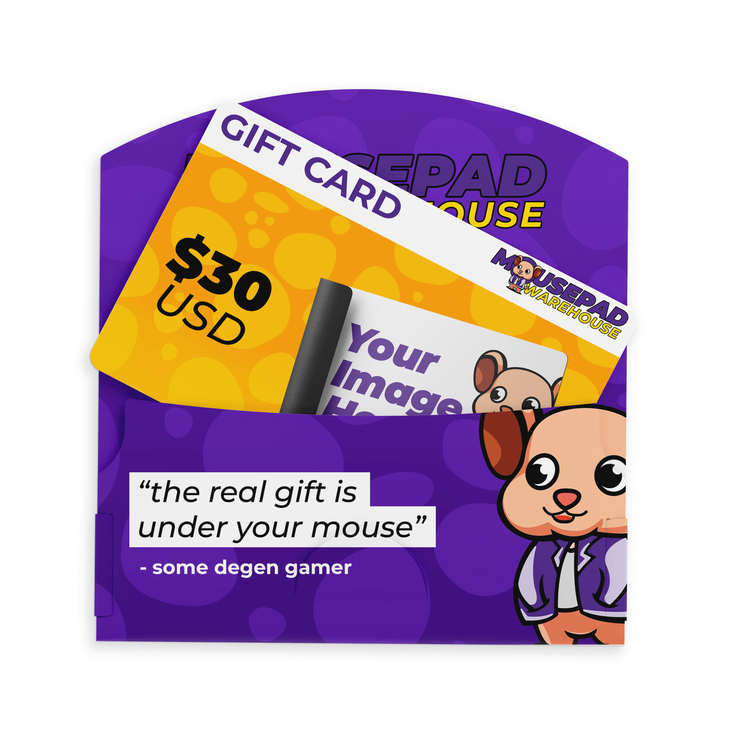 Mousepad Warehouse Gift Card - Mousepad Warehouse